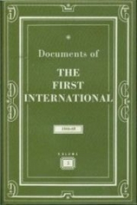 Documents Of The First International Vol 2