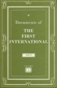 Documents Of The First International Vol 4
