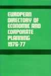 European Directory Of Economic & Corporate Planning HC