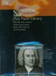 Midi Piano Library: Bach (With Midi Disk)
