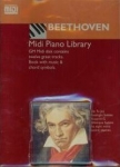 Midi Piano Library: Beethoven (With Midi Disk)