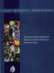 Impact Of People Management Practices On Business Performance: A
