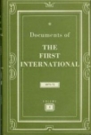 Documents Of The First International Vol 5