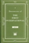 Documents Of The First International Vol 3
